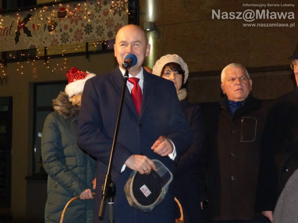 Miejska Wigilia. Duże zainteresowanie wzbudzała stajenka z żywymi zwierzętami