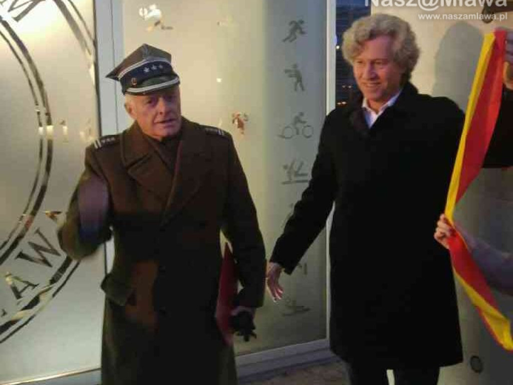 Mławianie na uroczystościach klubu Legia Warszawa. Inicjatorem Janusz Żbikowski