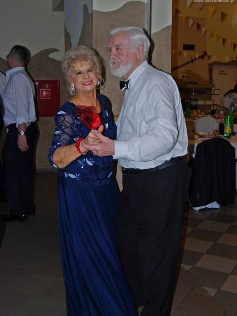 Mławscy seniorzy w szampańskim nastroju 