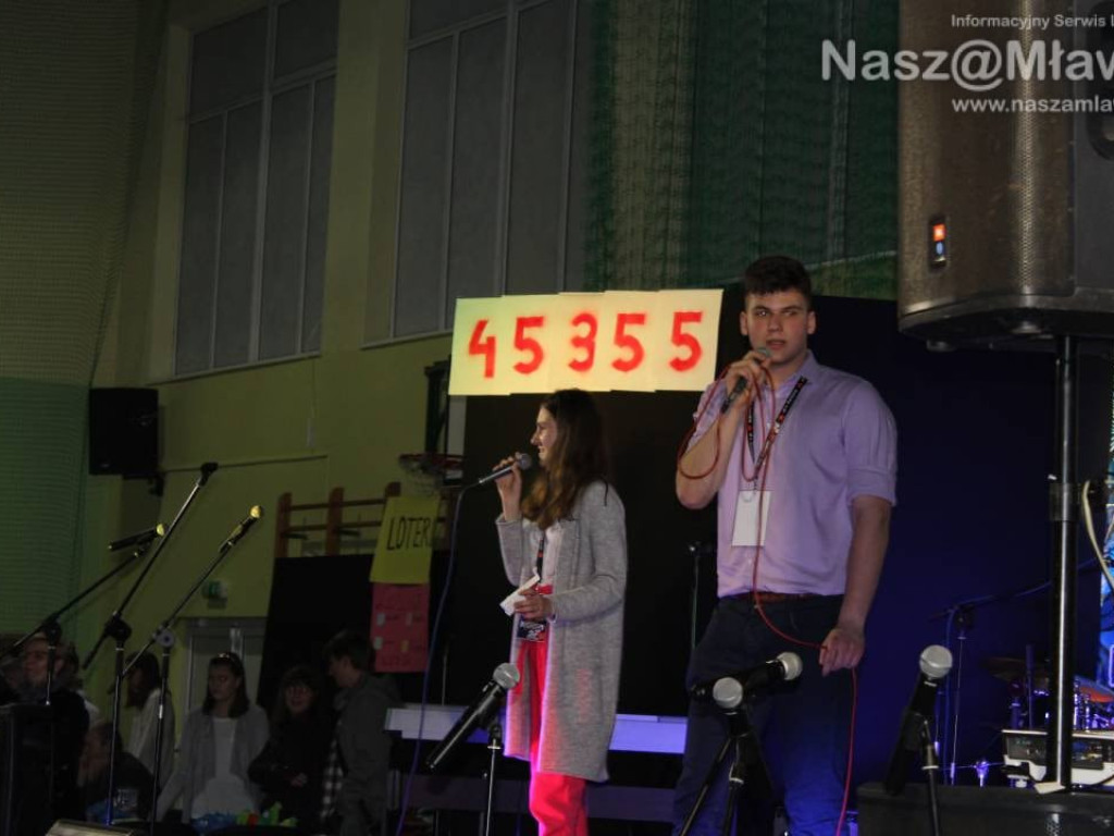 Finał WOŚP w Mławie. Wynik po zakończeniu zabawy - ponad 110 tys. zł!