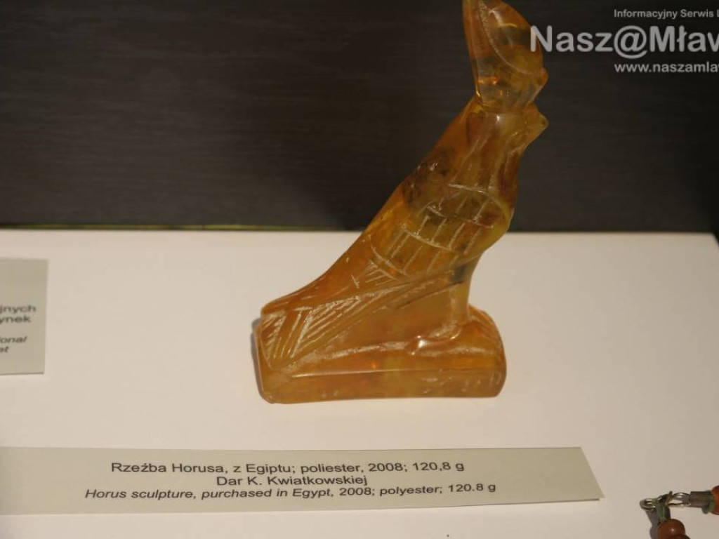 Piękne bursztyny w mławskim muzeum