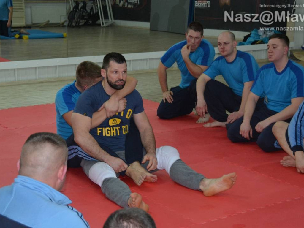 Szymon Kołecki - sztangista i olimpijczyk - trenował Terytorialsów