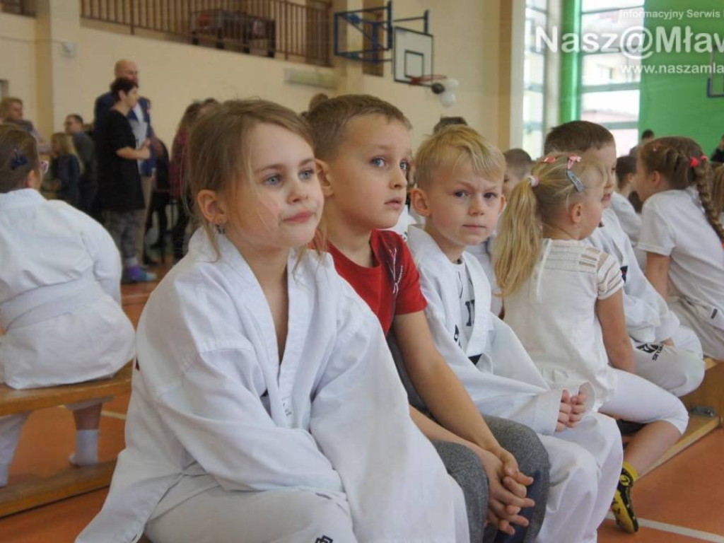 Zawody taekwondo w Mławie. Udział wzięła setka sportowców
