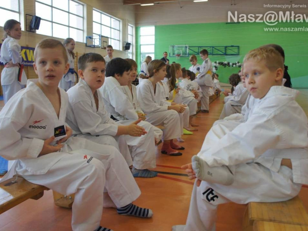 Zawody taekwondo w Mławie. Udział wzięła setka sportowców
