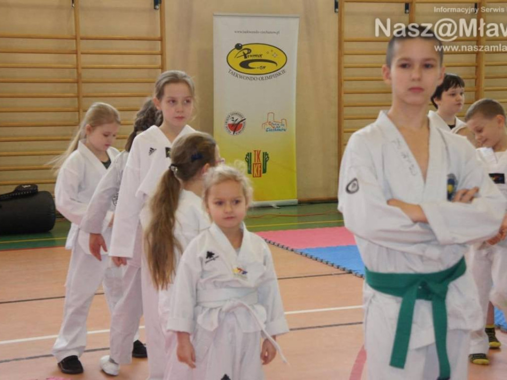 Zawody taekwondo w Mławie. Udział wzięła setka sportowców