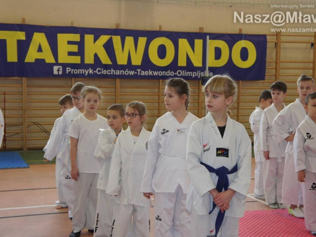 Zawody taekwondo w Mławie. Udział wzięła setka sportowców