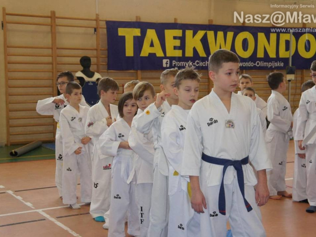 Zawody taekwondo w Mławie. Udział wzięła setka sportowców