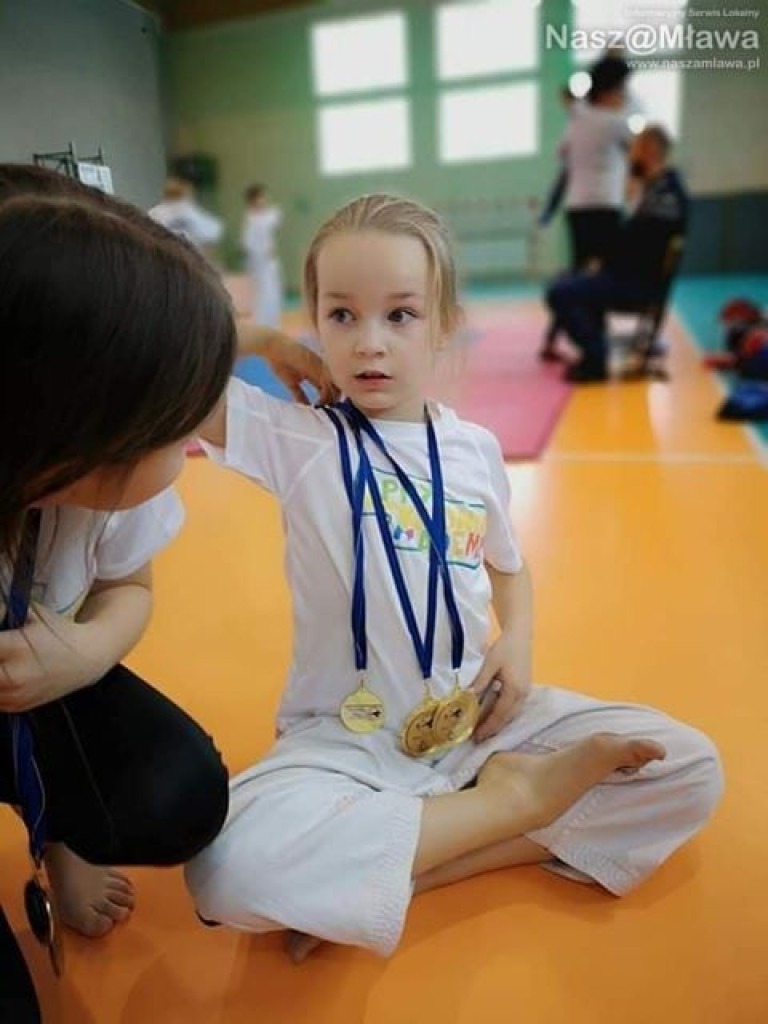 Zmagania młodych taekwondzistów w Mławie