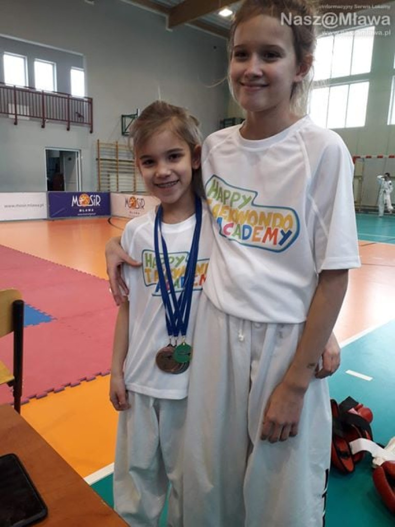 Zmagania młodych taekwondzistów w Mławie