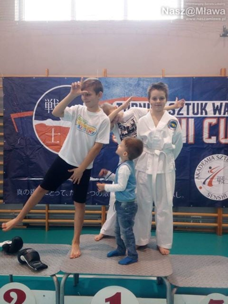 Zmagania młodych taekwondzistów w Mławie