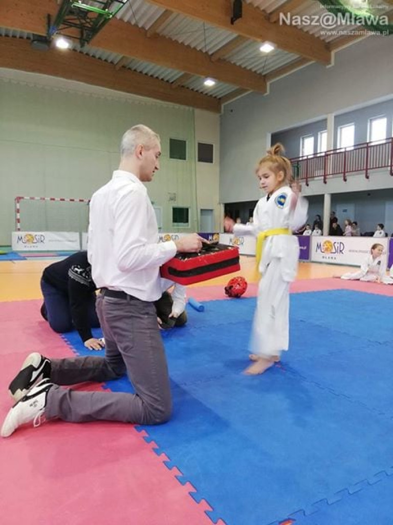 Zmagania młodych taekwondzistów w Mławie