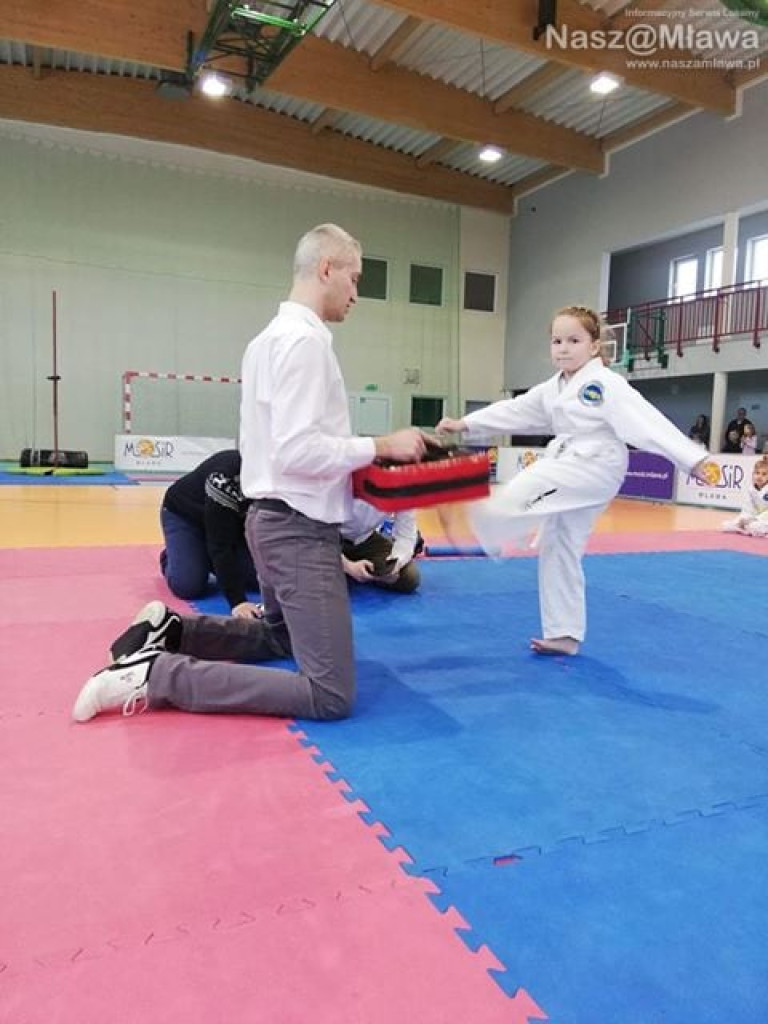 Zmagania młodych taekwondzistów w Mławie