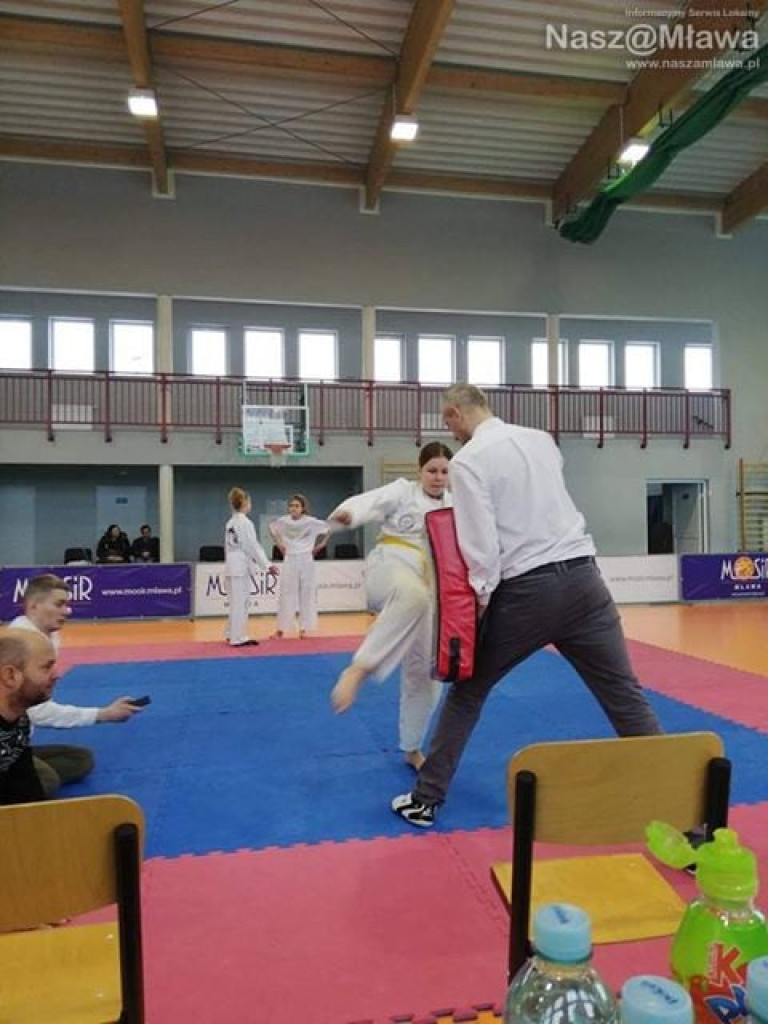 Zmagania młodych taekwondzistów w Mławie