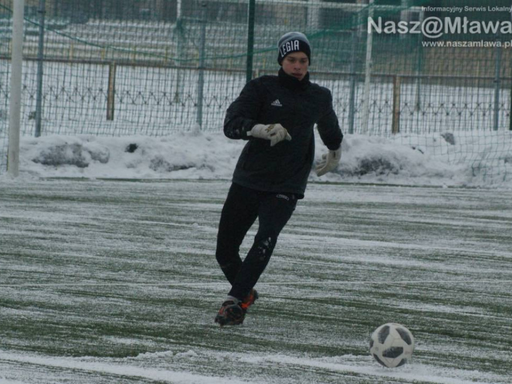 Gol siedemnastolatka w sparingu Mławianki