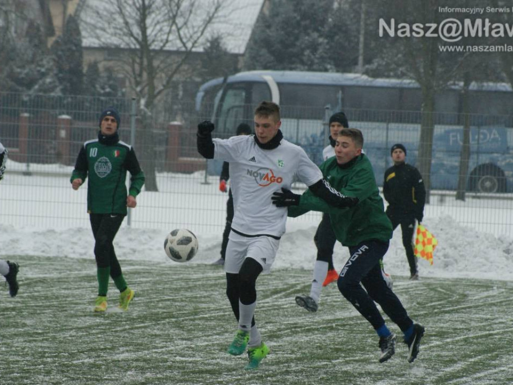 Gol siedemnastolatka w sparingu Mławianki
