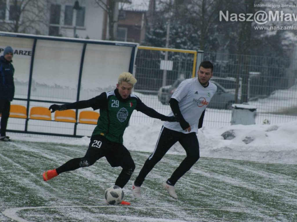 Gol siedemnastolatka w sparingu Mławianki