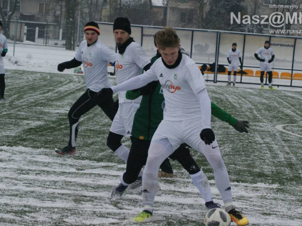Gol siedemnastolatka w sparingu Mławianki
