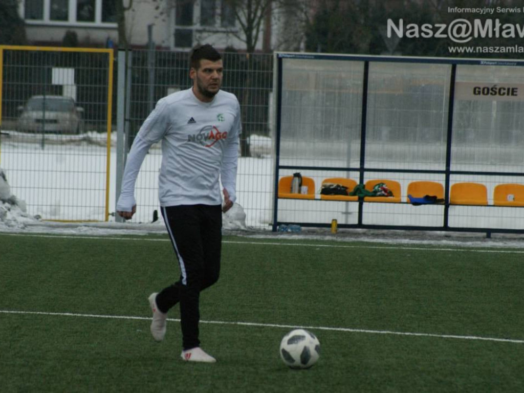 Porażka Mławianki z nowymi graczami w składzie