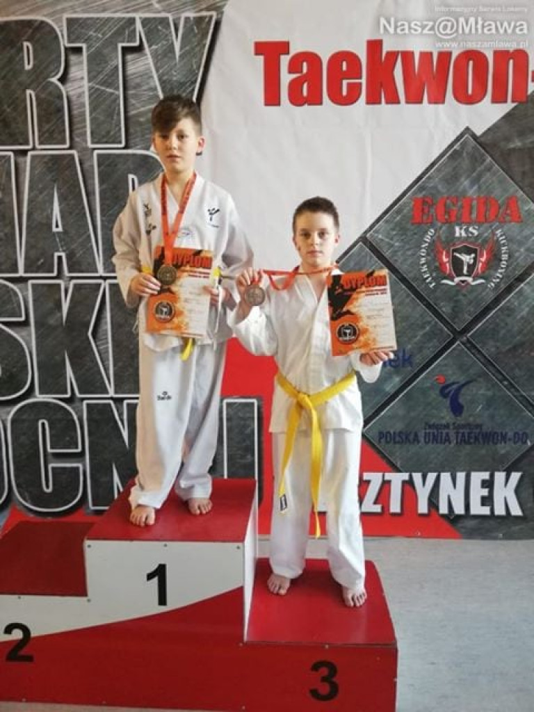 Ekipa z Mławy nie zawiodła. Taekwondziści wrócili z medalami