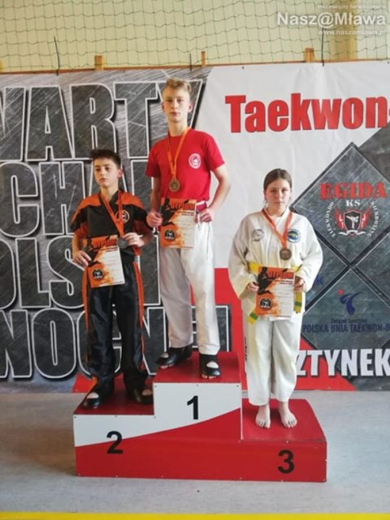 Ekipa z Mławy nie zawiodła. Taekwondziści wrócili z medalami