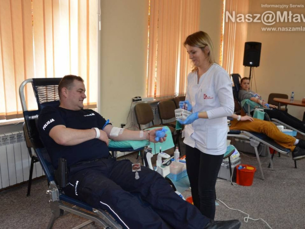 Na komendzie polała się krew