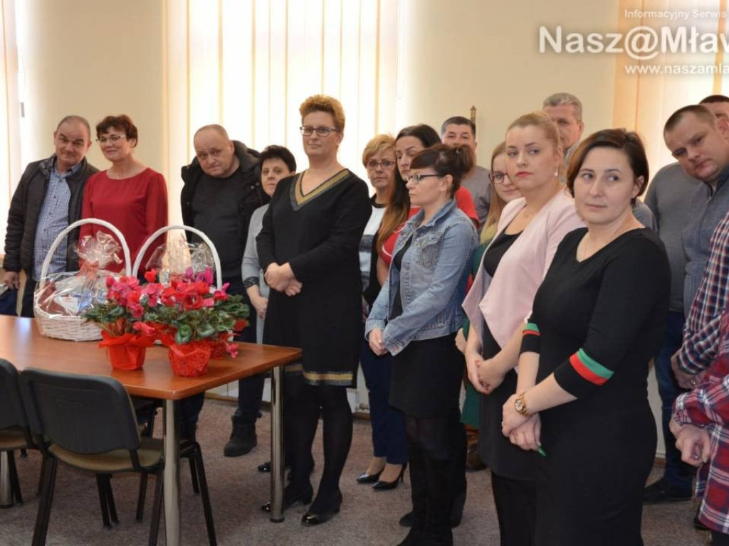 Pożegnanie w mławskiej komendzie