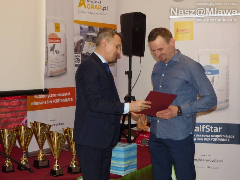 W Otoczni nagrodzono liderów. Zjazd hodowców i producentów z powiatu mławskiego