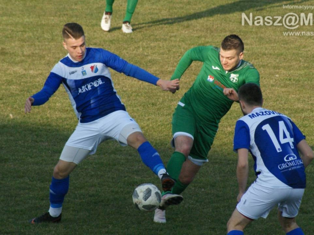 Mławianka lepsza od Mazovii. Gol Rogalskiego w końcówce