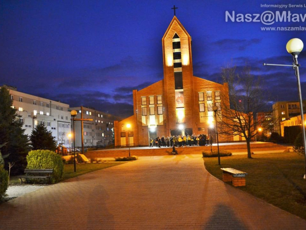 Ekstremalna Droga Krzyżowa z Mławy. Wyruszyło 70 osób (AKTUALIZACJA)