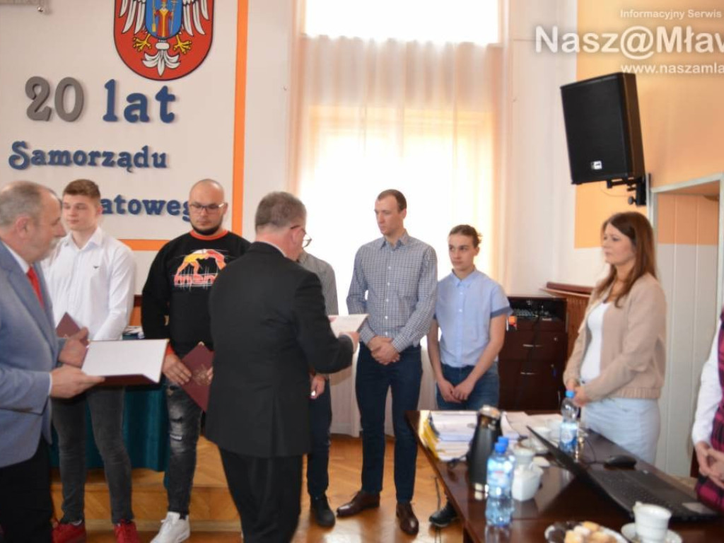 Mławscy zawodnicy i trenerzy nagrodzeni za osiągnięcia sportowe
