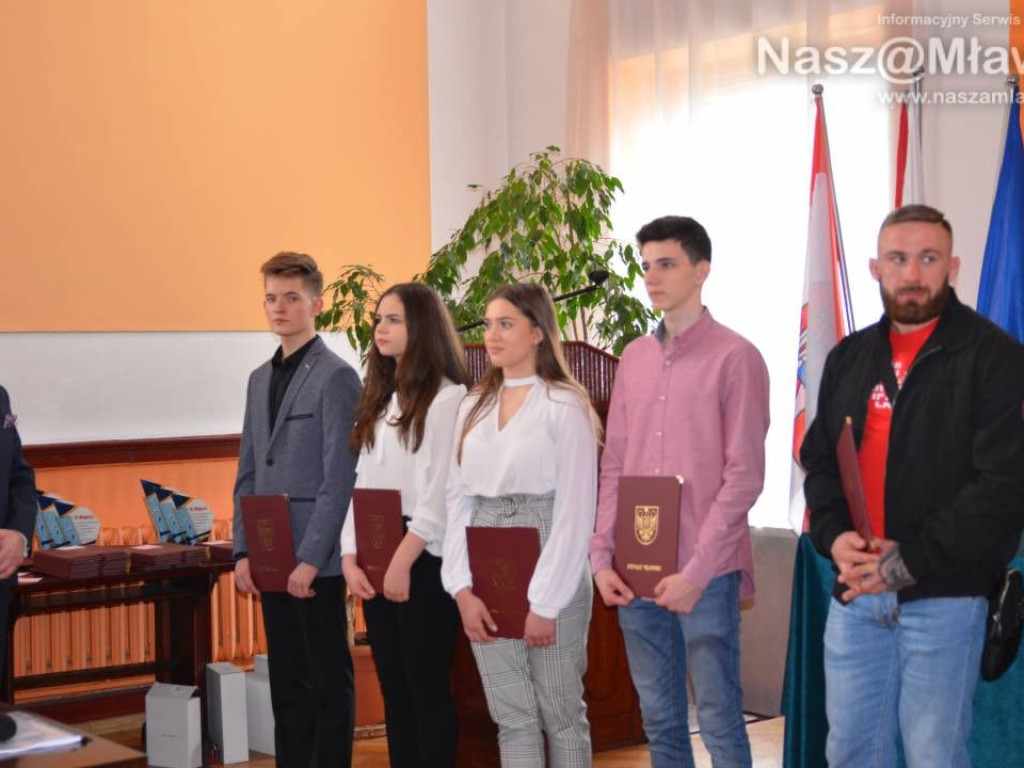 Mławscy zawodnicy i trenerzy nagrodzeni za osiągnięcia sportowe