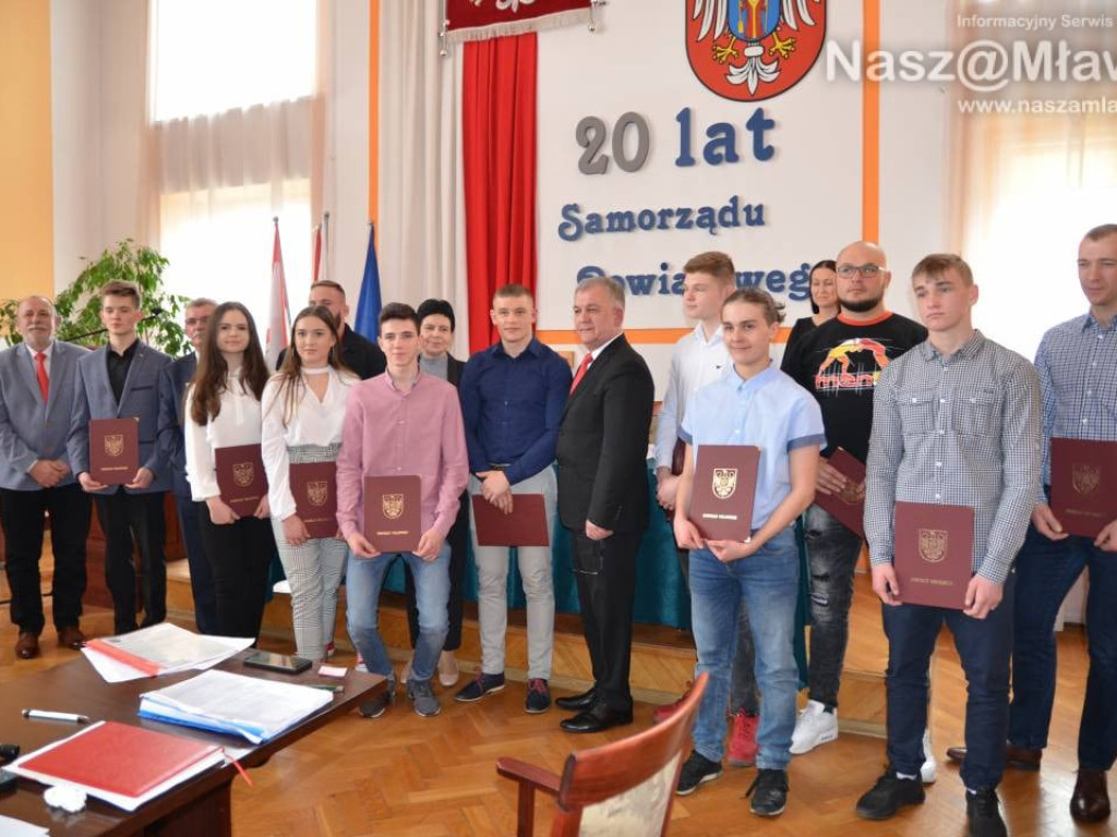 Mławscy zawodnicy i trenerzy nagrodzeni za osiągnięcia sportowe
