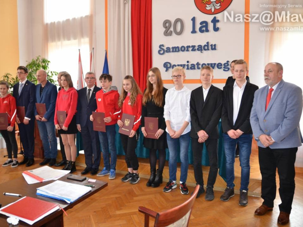 Mławscy zawodnicy i trenerzy nagrodzeni za osiągnięcia sportowe