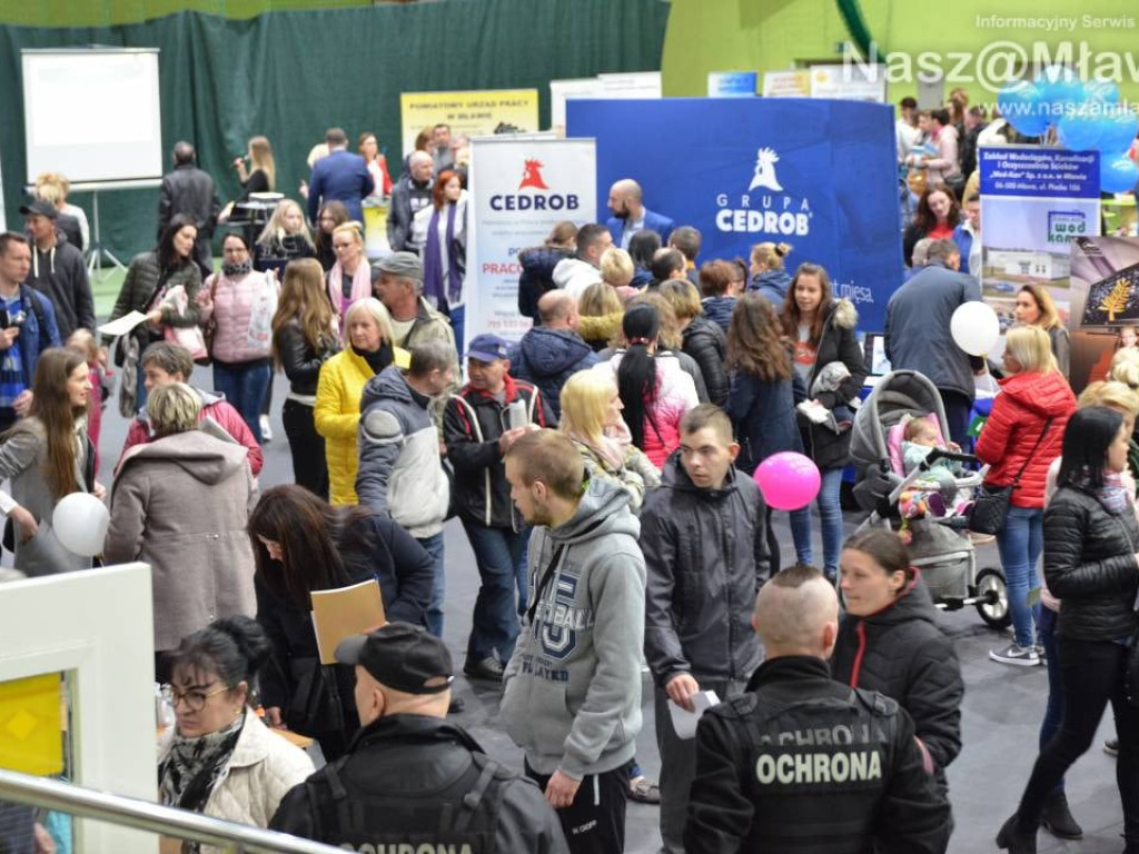 Tysiąc odwiedzających i 90 stoisk. IX Mławskie Targi Pracy za nami