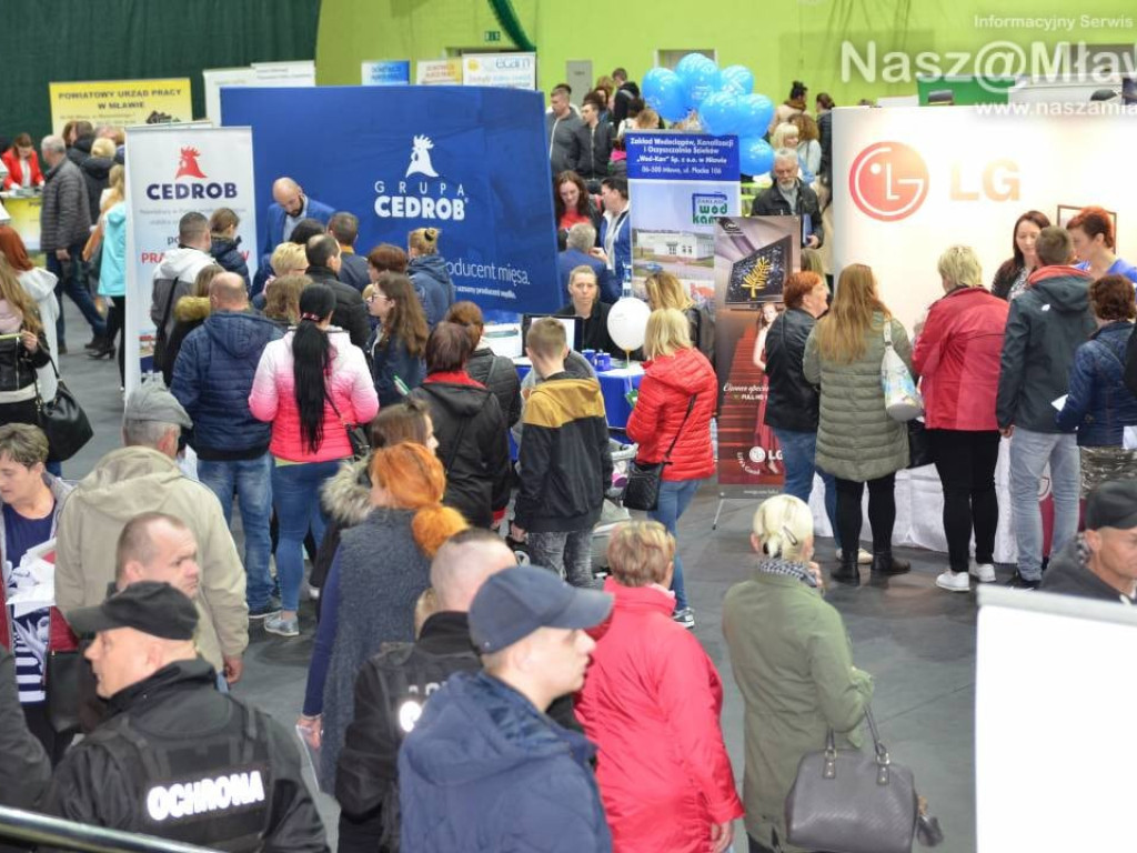 Tysiąc odwiedzających i 90 stoisk. IX Mławskie Targi Pracy za nami