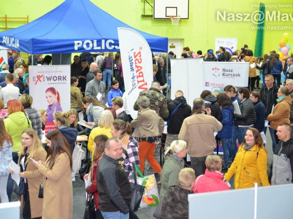 Tysiąc odwiedzających i 90 stoisk. IX Mławskie Targi Pracy za nami