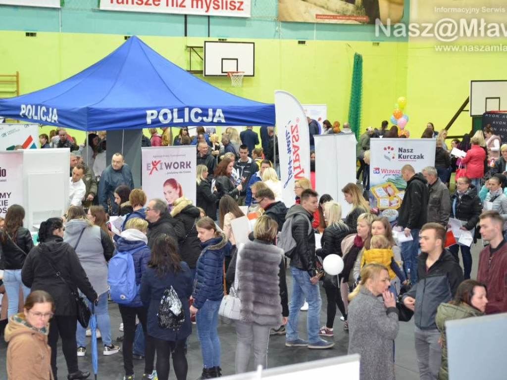 Tysiąc odwiedzających i 90 stoisk. IX Mławskie Targi Pracy za nami