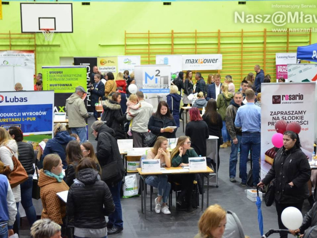 Tysiąc odwiedzających i 90 stoisk. IX Mławskie Targi Pracy za nami