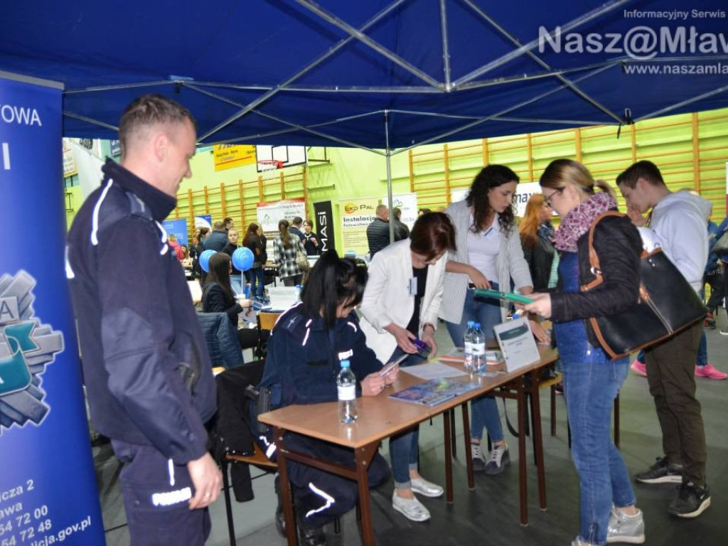 Tysiąc odwiedzających i 90 stoisk. IX Mławskie Targi Pracy za nami