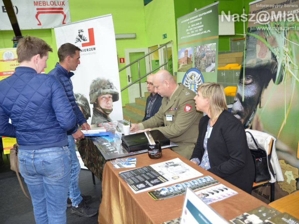 Tysiąc odwiedzających i 90 stoisk. IX Mławskie Targi Pracy za nami