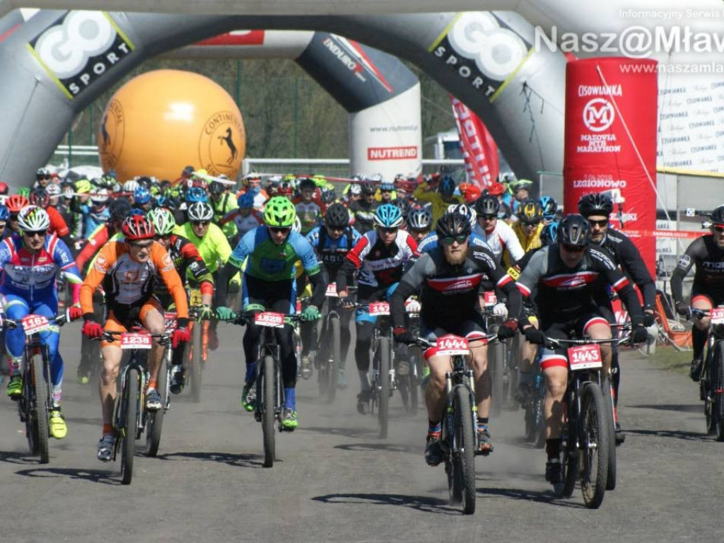 Nad Zalewem Ruda i Łysą Górą. Kolarskie święto