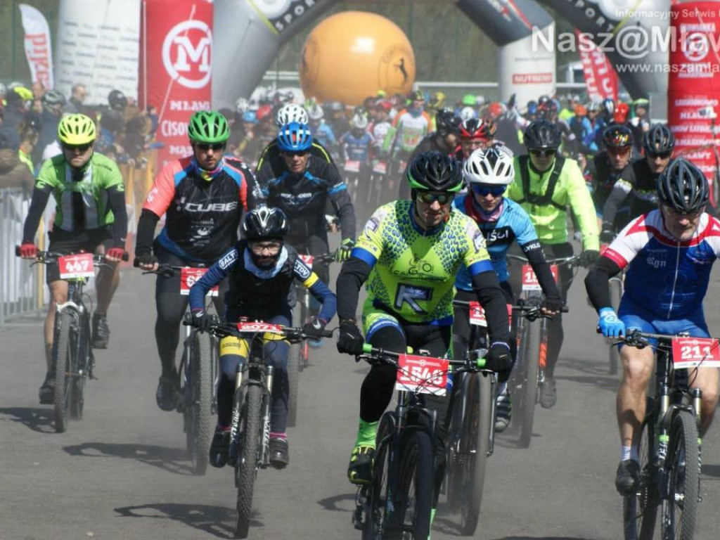 Nad Zalewem Ruda i Łysą Górą. Kolarskie święto