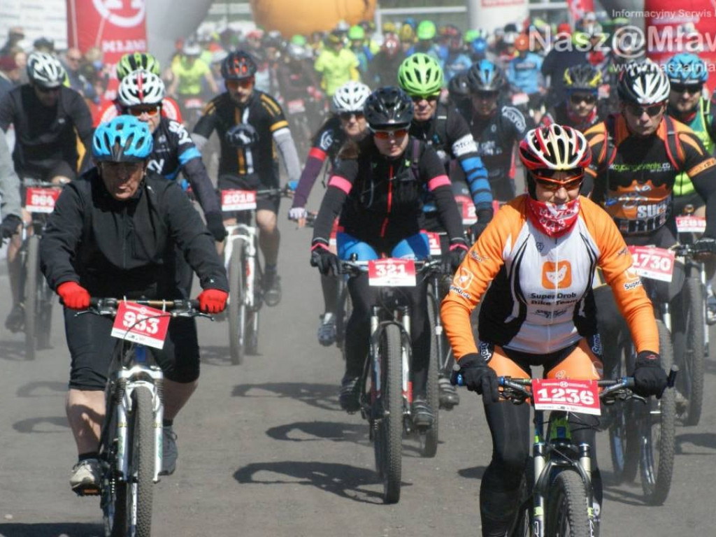 Nad Zalewem Ruda i Łysą Górą. Kolarskie święto