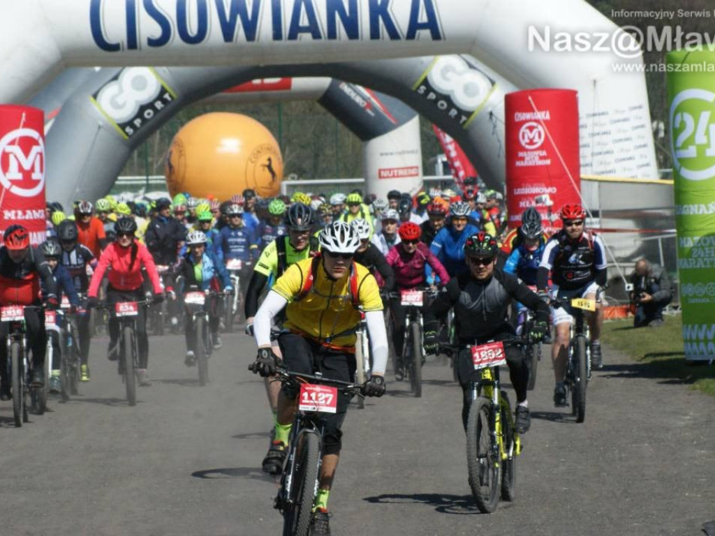 Nad Zalewem Ruda i Łysą Górą. Kolarskie święto