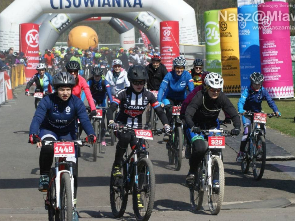 Nad Zalewem Ruda i Łysą Górą. Kolarskie święto