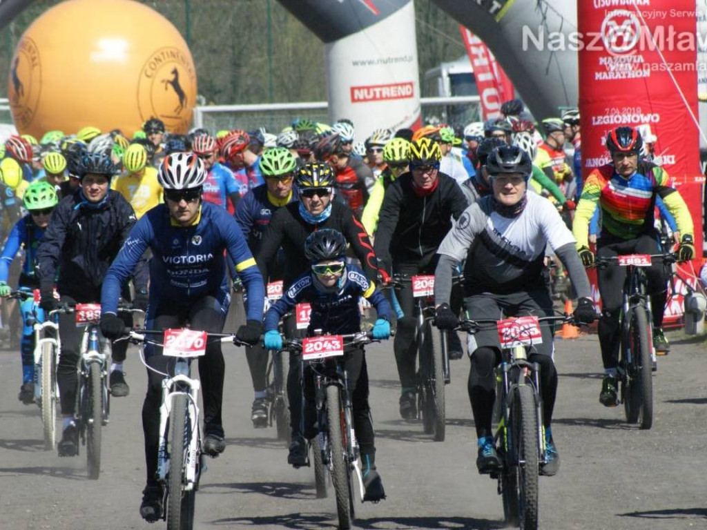 Nad Zalewem Ruda i Łysą Górą. Kolarskie święto