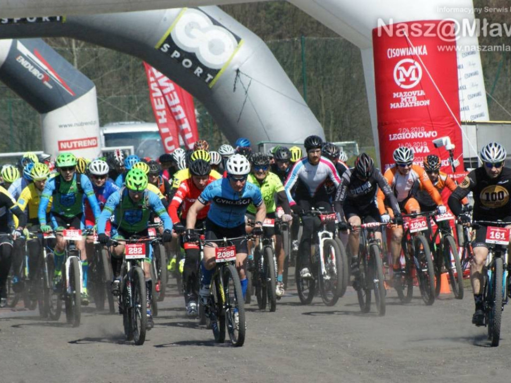 Nad Zalewem Ruda i Łysą Górą. Kolarskie święto