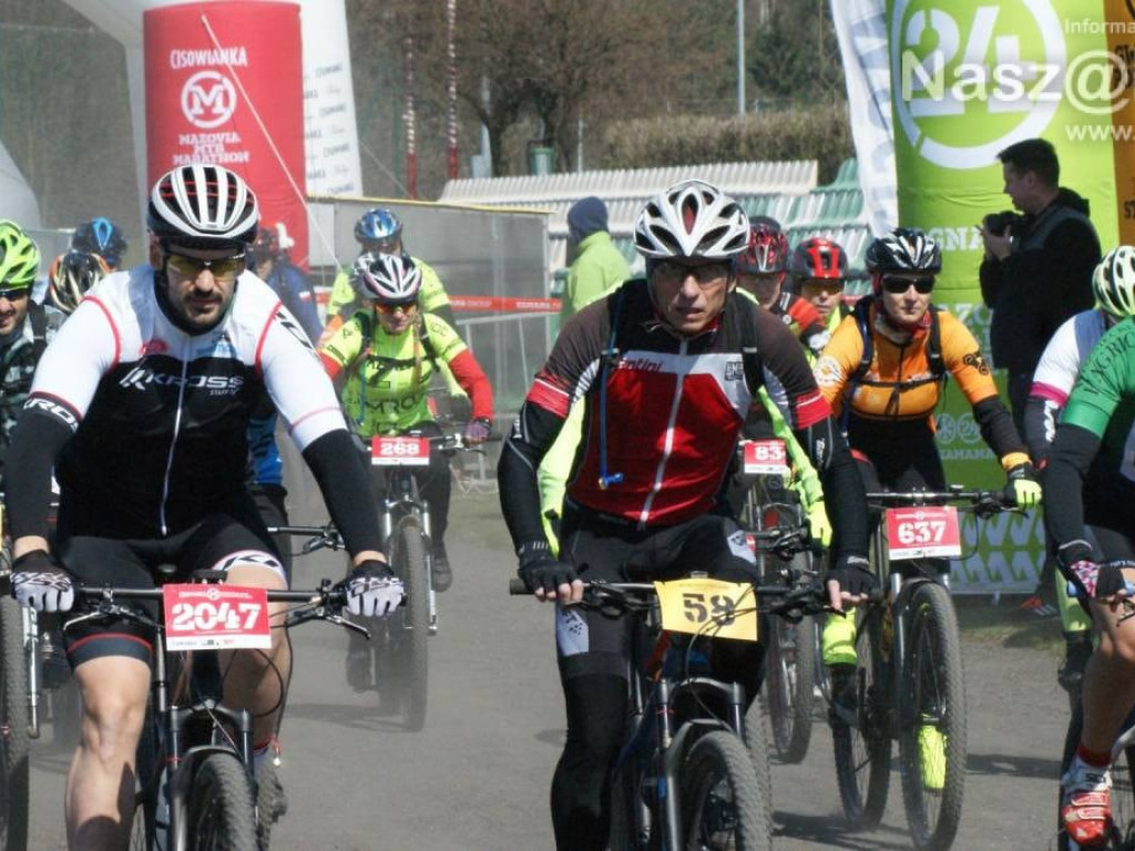 Nad Zalewem Ruda i Łysą Górą. Kolarskie święto