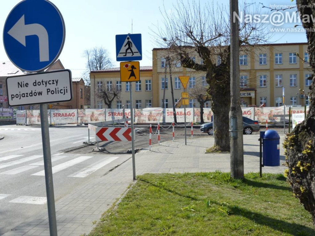 Mława w korku stoi, kierowcy szukajcie dróg alternatywnych