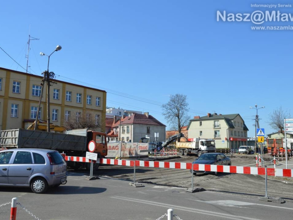 Mława w korku stoi, kierowcy szukajcie dróg alternatywnych